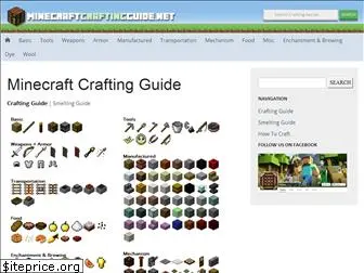 minecraftcraftingguide.net