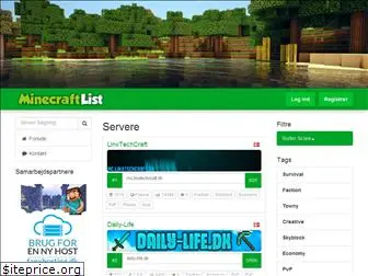 minecraftlist.dk