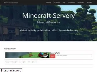 minecraftserver.sk