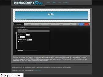 minecraftsigs.com