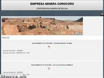 mineracorocoro.com
