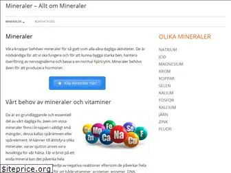 mineraler.nu