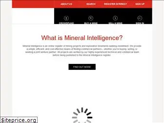 mineralintelligence.com