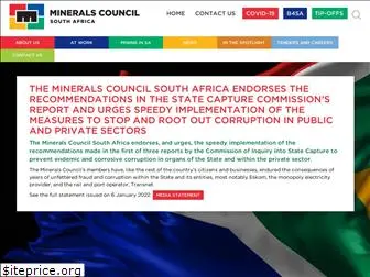 mineralscouncil.org.za