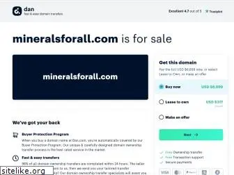 mineralsforall.com