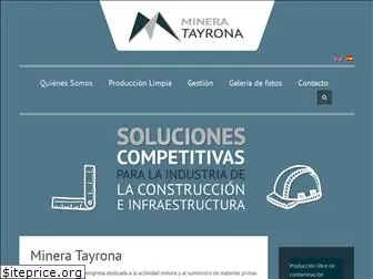 www.mineratayrona.com.co