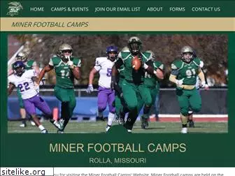 minerfootballcamps.com