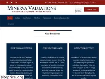 minervavaluations.com