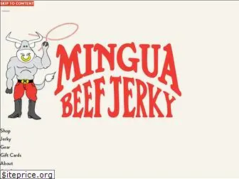 minguabeefjerky.com