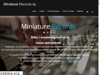 miniature-records.com