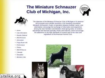 miniatureschnauzerclubofmichigan.org