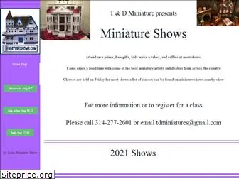 miniatureshows.com