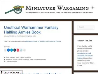 miniaturewargaming.com