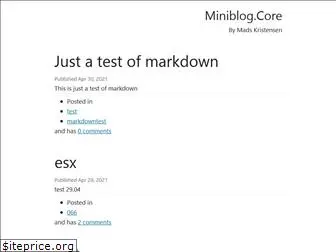 miniblogcore.azurewebsites.net