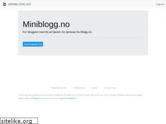 miniblogg.no