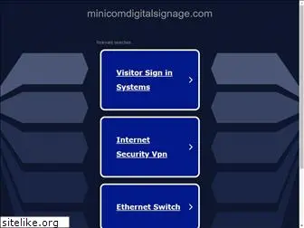 minicomdigitalsignage.com