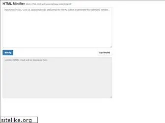 minify-html.com