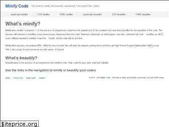 minifycode.com