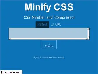 minifycss.io