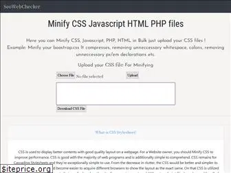 minifycss.seowebchecker.com