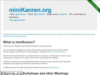 minikanren.org