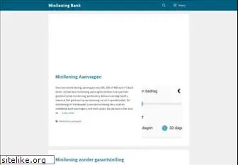 minileningbank.nl