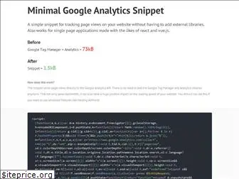 minimalanalytics.com