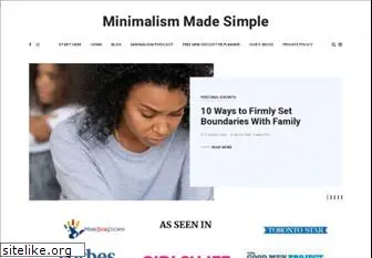 minimalismmadesimple.com