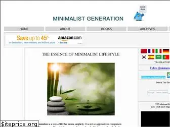 minimalistgeneration.com