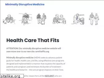 minimallydisruptivemedicine.org