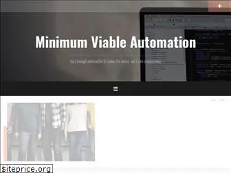 minimum-viable-automation.com