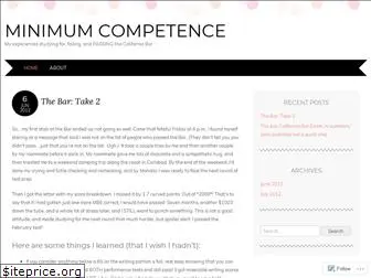 minimumcompetence.wordpress.com