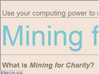 miningforcharity.org