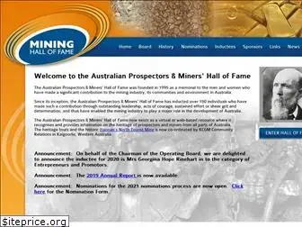 mininghalloffame.com.au