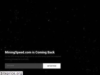 miningspeed.com