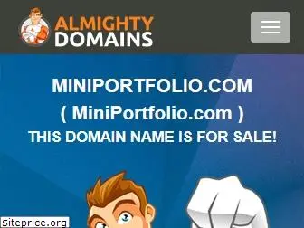 miniportfolio.com