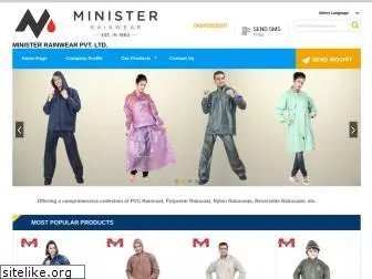 ministerrainwear.in