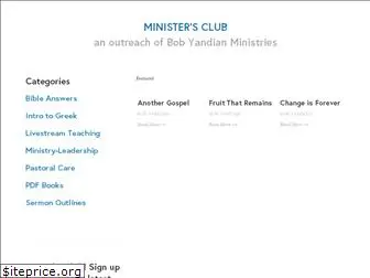 ministersclub.com