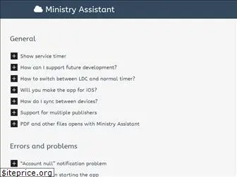 ministryassistant.net
