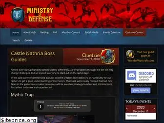 ministryofdefense.net