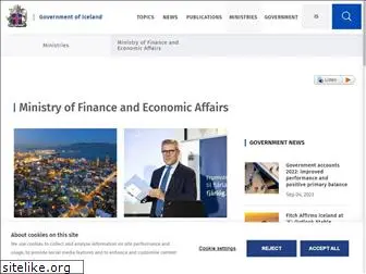 ministryoffinance.is