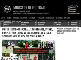 ministryoffootball.com.sg