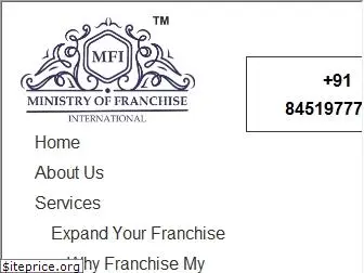ministryoffranchise.com
