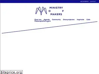 ministryofmakers.be