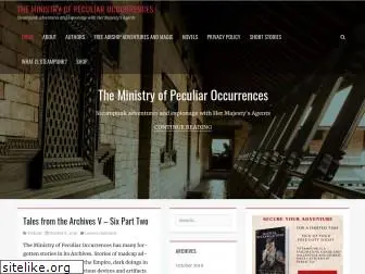 ministryofpeculiaroccurrences.com