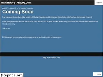 ministryofstartups.com