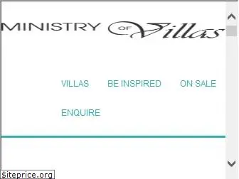 ministryofvillas.com