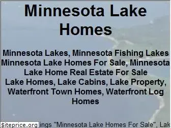 minnesotalakehomes.com