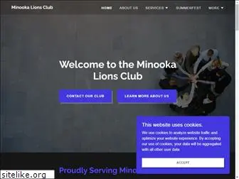 minookalionsclub.com
