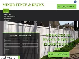 minorfenceanddeck.com